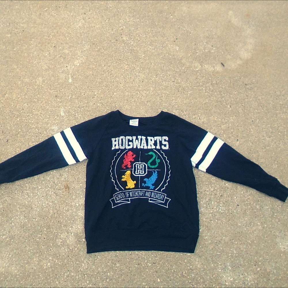 Harry Potter Four Crest Crewneck Sweatshirt